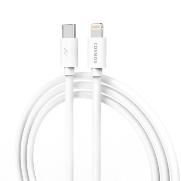 COSMOS USB-C oplader Lightning kabel 2m