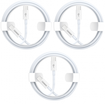 COSMOS USB-C naar USB-C kabel geschikt voor iPhone 15, iPhone 16 1m